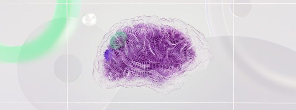 Representação da atividade cerebral na habenula após tratamento com cetamina.