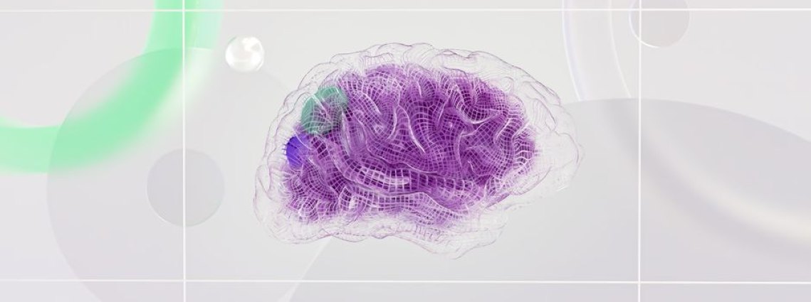 Representação da atividade cerebral na habenula após tratamento com cetamina.